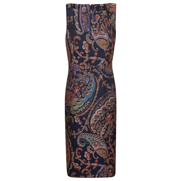 Etro Dresses & Skirts - Etro Multicolour Polyester Flattering Fit Dress - NWT